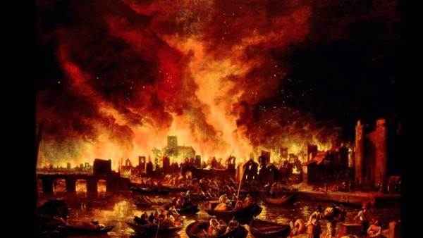Le feu, la fume, le soufre